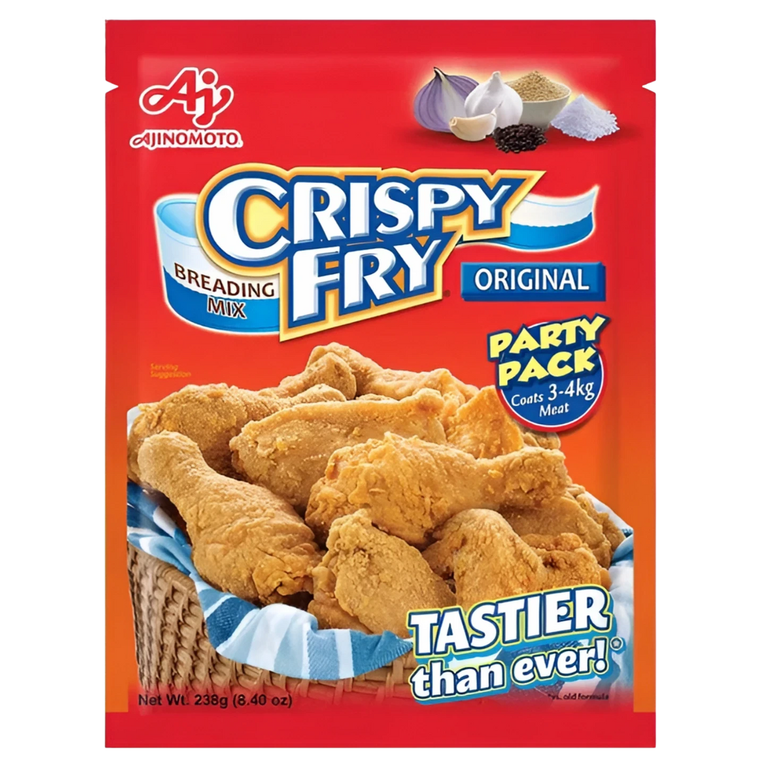 Kjøp Ajinomoto Crispy Fry Panering Mix Original, 238g på nett - Fodda.no Asiatiske nettbutikk