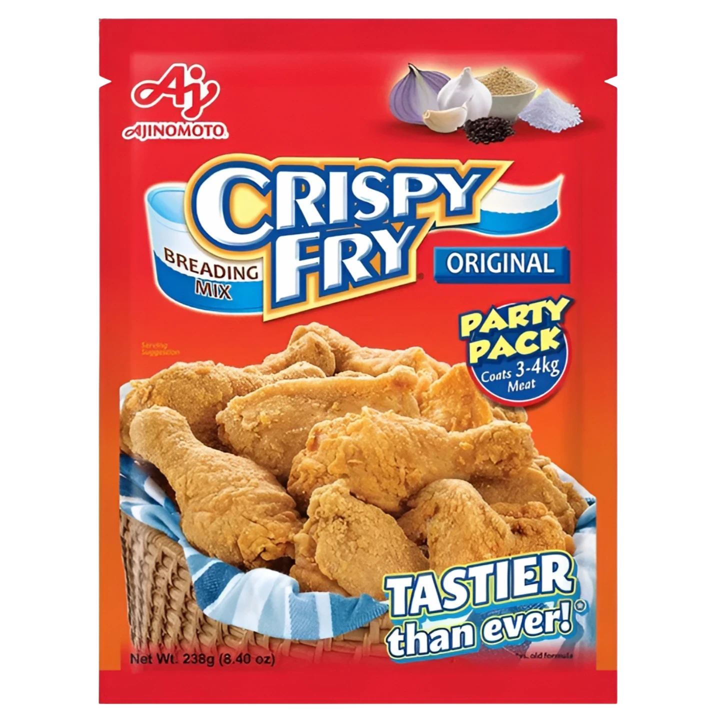 Kjøp Ajinomoto Crispy Fry Panering Mix Original, 238g på nett - Fodda.no Asiatiske nettbutikk