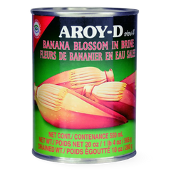 Kjøp Aroy-D Banana Blossom in Brine, 565g på nett - Fodda.no Asiatiske nettbutikk
