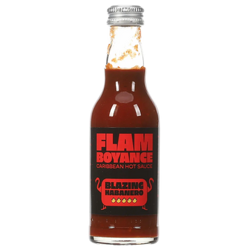 Kjøp Caribbean Hot Sauce Blazin Habanero - Flamboyance, 190ml på nett - Fodda.no Asiatiske nettbutikk