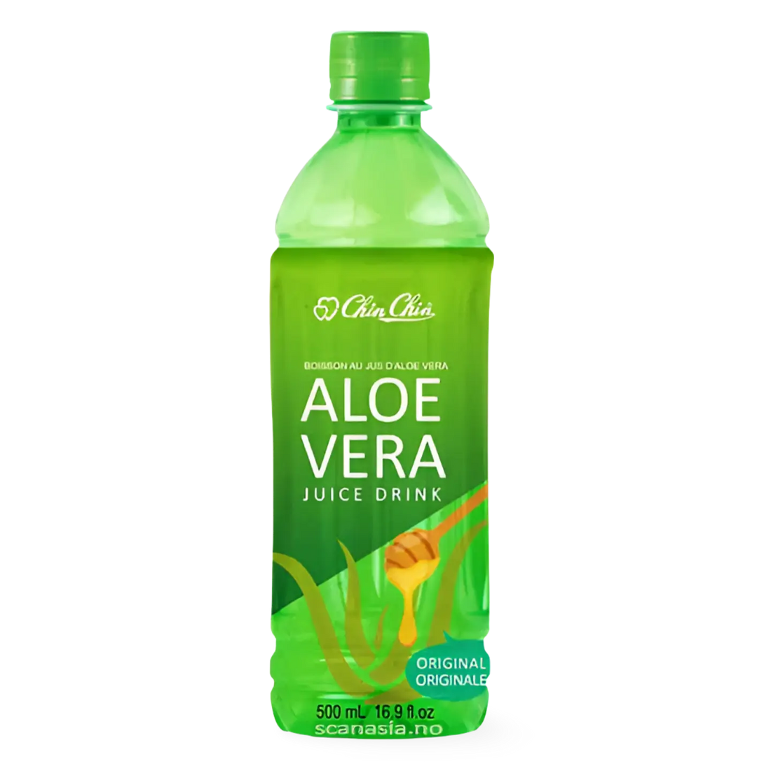 Kjøp ChinChin Aloe Vera Juice Drink, 500ml på nett - Fodda.no Asiatiske nettbutikk