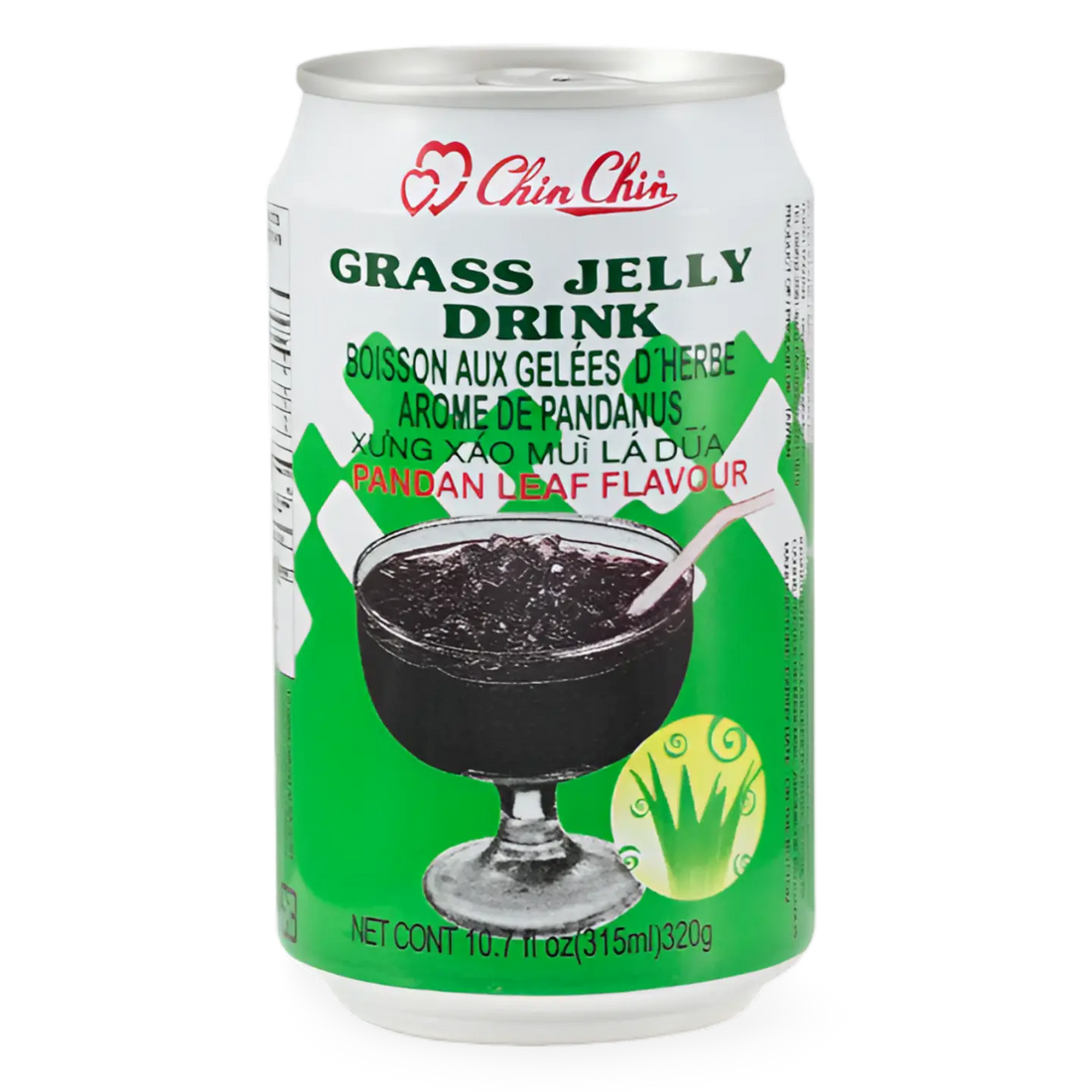 Kjøp ChinChin Canned Grass Jelly Drink, 320g på nett - Fodda.no Asiatiske nettbutikk