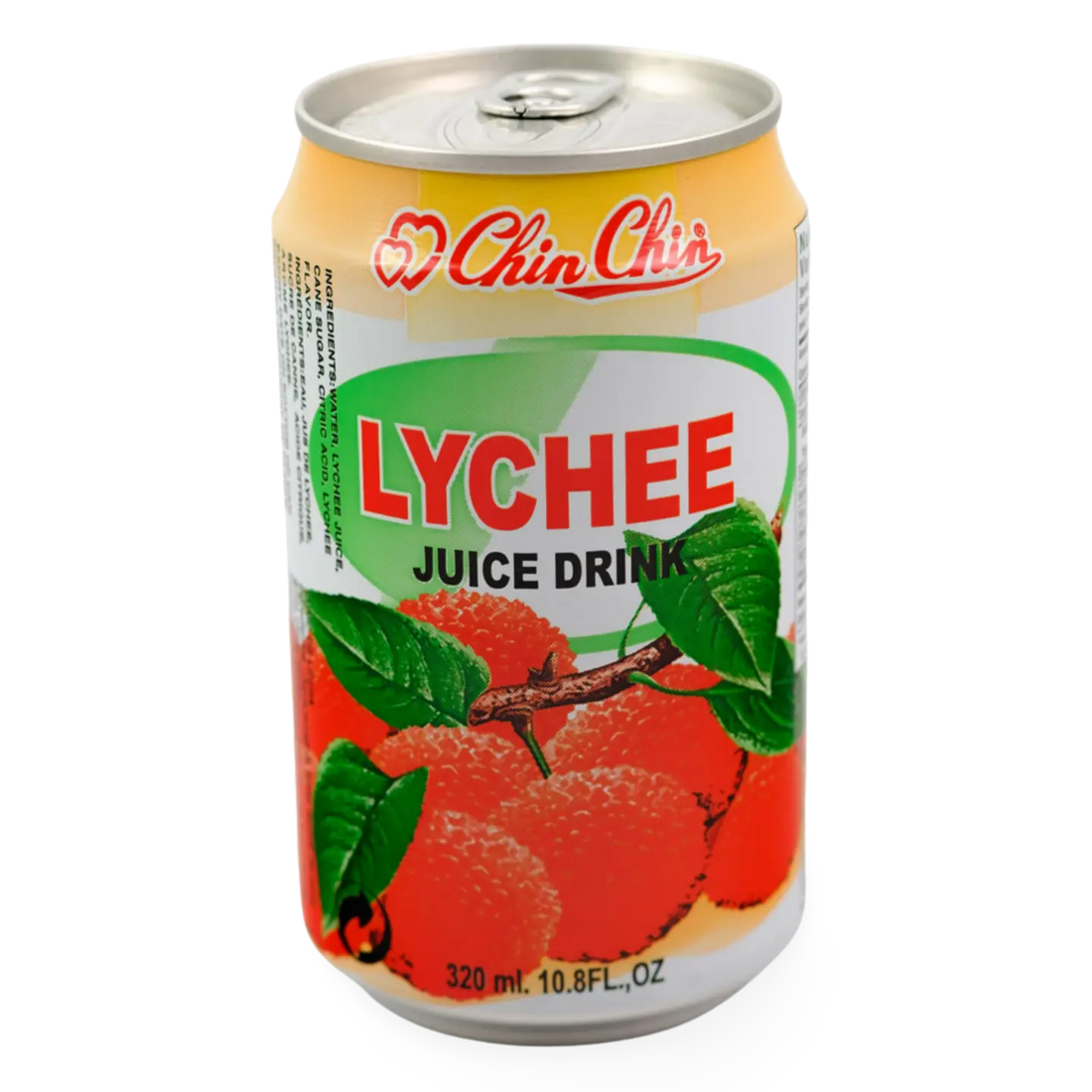 Kjøp ChinChin Canned Lychee Juice Drink, 320ml på nett - Fodda.no Asiatiske nettbutikk