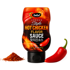 Kjøp DELIEF Korean Style Buldak Sauce Hot Chicken Flavor Sauce Tube Type, 400g på nett - Fodda.no Asiatiske nettbutikk