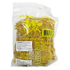 Kjøp DOUBLE HORSES Sweetened Radish (Strip), 400g på nett - Fodda.no Asiatiske nettbutikk