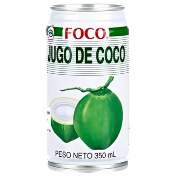 Kjøp Foco Coconut Juice Drikk, 350ml på nett - Fodda.no Asiatiske nettbutikk