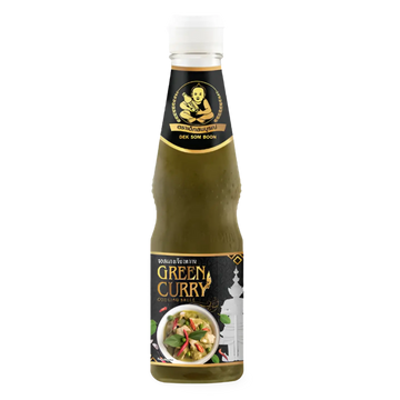 Kjøp HEALTHY BOY (DSB) Green Curry Cooking Sauce, 345g på nett - Fodda.no Asiatiske nettbutikk