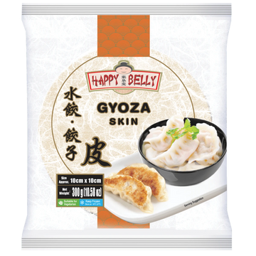 Kjøp Happy Belly Gyoza Skin 10cm, 300g på nett - Fodda.no Asiatiske nettbutikk