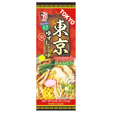 Kjøp Itsuki Tokyo Yuzu Shoyu Ramen 2-servings, 186g på nett - Fodda.no Asiatiske nettbutikk