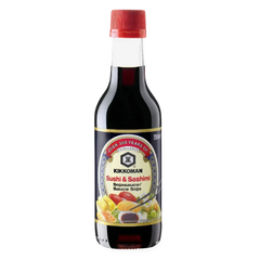 Kjøp Kikkoman Premium Soy Sauce for Sushi & Sashimi, 250ml på nett - Fodda.no Asiatiske nettbutikk