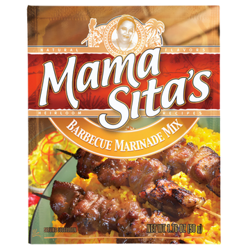 Kjøp Barbecue Marinade - Mama Sita’s, 50g - Fodda.no Asiatisk Nettbutikk - Rask levering i hele Norge