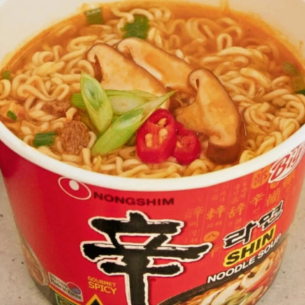 Kjøp Big Bowl Shin Noodle - Nongshim, 114g - Fodda.no Asiatisk Nettbutikk - Rask levering i hele Norge