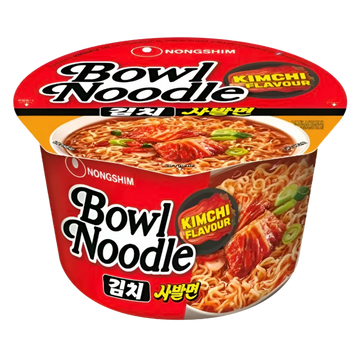 Kjøp Bowl Noodle Kimchi Flavour - Nongshim, 100g - Fodda.no Asiatisk Nettbutikk - Rask levering i hele Norge
