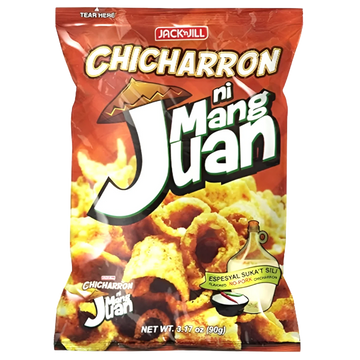 Kjøp Chicharron Ni Mang Juan Brown - Jack & Jill, 90g - Fodda.no Asiatisk Nettbutikk - Rask levering i hele Norge