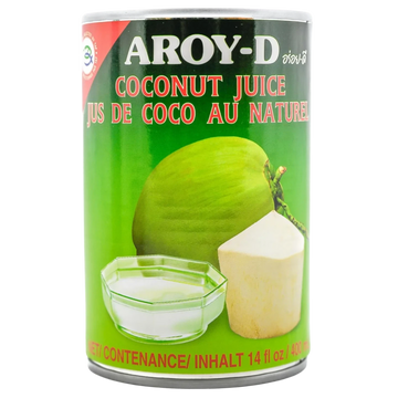 Kjøp Coconut Juice - Aroy-D, 400ml - Fodda.no Asiatisk Nettbutikk - Rask levering i hele Norge