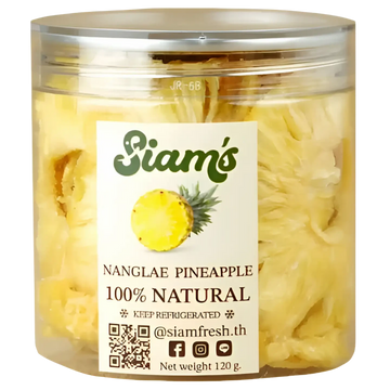 Kjøp Dried Ananas For Tea 100% Naturlig - Siam’s, 120g - Fodda.no Asiatisk Nettbutikk - Rask levering i hele Norge