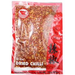 Kjøp Dried Chilli Powder (Crush) - Red Dragon, 100g - Fodda.no Asiatisk Nettbutikk - Rask levering i hele Norge