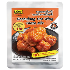 Kjøp Gochujang Hot Wing Glaze Mix - Lobo, 100g - Fodda.no Asiatisk Nettbutikk - Rask levering i hele Norge