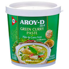 Kjøp Green Curry Paste - Aroy-D, 400g - Fodda.no Asiatisk Nettbutikk - Rask levering i hele Norge