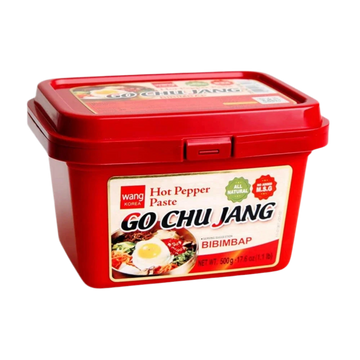 Kjøp Hot Pepper Korean Gochujang Paste Fermented - WANG, 500g på nett - Fodda.no Asiatisk Nettbutikk - Rask levering i hele Norge