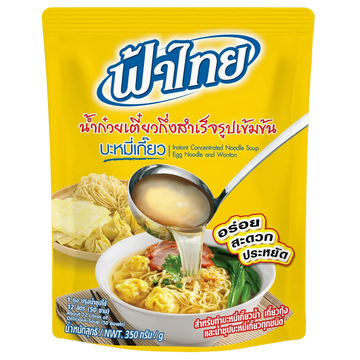 Kjøp Instant Concentrated Noodle Soup - FahThai, 270ml - Fodda.no Asiatisk Nettbutikk - Rask levering i hele Norge