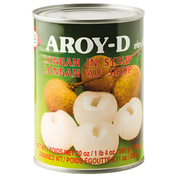 Kjøp Longan In Syrup - Aroy-D, 565g - Fodda.no Asiatisk Nettbutikk - Rask levering i hele Norge