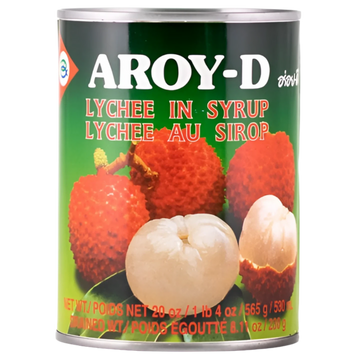 Kjøp Lychee In Syrup - Aroy-D, 565g - Fodda.no Asiatisk Nettbutikk - Rask levering i hele Norge