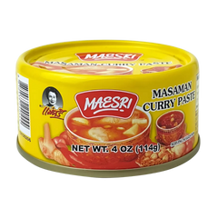 Kjøp Massaman Curry Paste - Maesri, 114g - Fodda.no Asiatisk Nettbutikk - Rask levering i hele Norge
