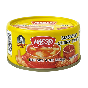 Kjøp Massaman Curry Paste - Maesri, 114g - Fodda.no Asiatisk Nettbutikk - Rask levering i hele Norge