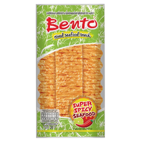 Kjøp Mixed Seafood Snack Super Spicy Seafood Flavor - Bento, 20g - Fodda.no Asiatisk Nettbutikk - Rask levering i hele Norge
