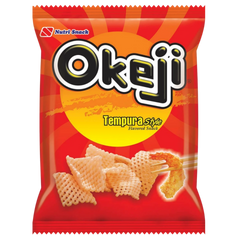 Kjøp Okeiji Tempura Style Flavored Snack, 100g på nett - Fodda.no Asiatisk Nettbutikk - Rask levering i hele Norge