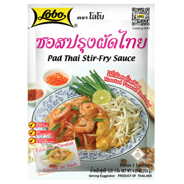 Kjøp Pad Thai Stir-Fry Sauce - Lobo, 120g - Fodda.no Asiatisk Nettbutikk - Rask levering i hele Norge