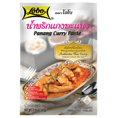 Kjøp Panang Curry Paste - Lobo, 50g - Fodda.no Asiatisk Nettbutikk - Rask levering i hele Norge