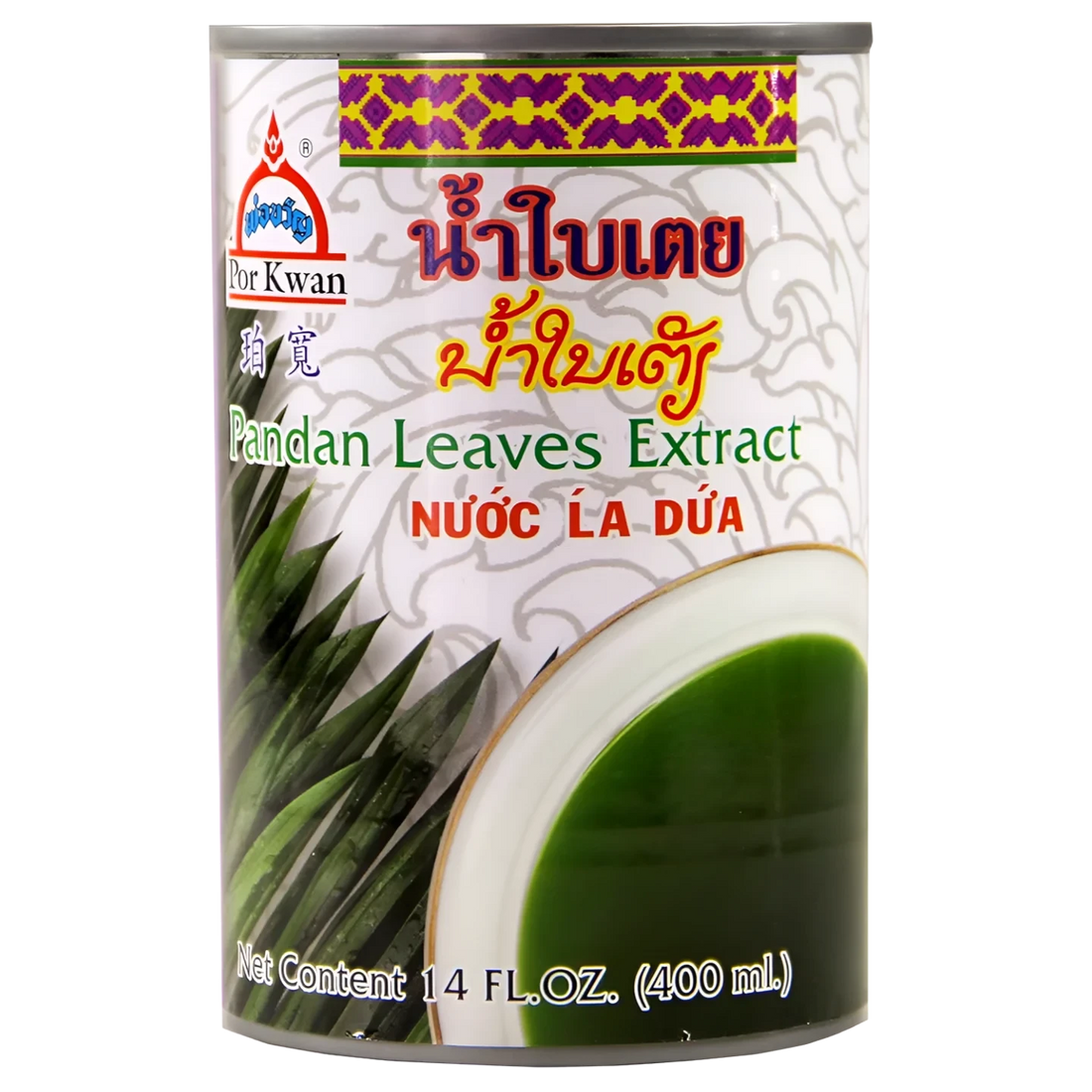 Kjøp Pandan Leaves Extract - Por Kwan, 400ml - Fodda.no Asiatisk Nettbutikk - Rask levering i hele Norge