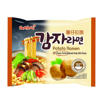 Kjøp Potato Ramen - Samyang, 120g - Fodda.no Asiatisk Nettbutikk - Rask levering i hele Norge
