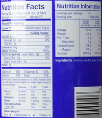 Kjøp Premium Anchovy Sauce - Megachef, 700ml - Fodda.no Asiatisk Nettbutikk - Rask levering i hele Norge