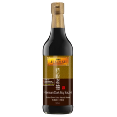 Kjøp Premium Dark Soy Sauce - Lee Kum Kee, 500ml - Fodda.no Asiatisk Nettbutikk - Rask levering i hele Norge
