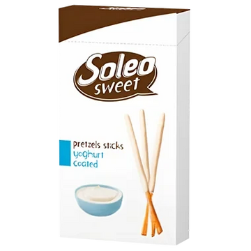 Kjøp Pretzels Sticks Yoghurt Coated - Soleo Sweet, 50g - Fodda.no Asiatisk Nettbutikk - Rask levering i hele Norge