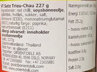 Kjøp Sate Trieu-Chau Satay - Nang Fah, 227g - Fodda.no Asiatisk Nettbutikk - Rask levering i hele Norge