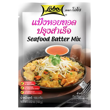 Kjøp Seafood Batter Mix - Lobo, 100g - Fodda.no Asiatisk Nettbutikk - Rask levering i hele Norge
