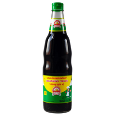 Kjøp Seasoning Soy Sauce - Golden Mountain, 600ml - Fodda.no Asiatisk Nettbutikk - Rask levering i hele Norge