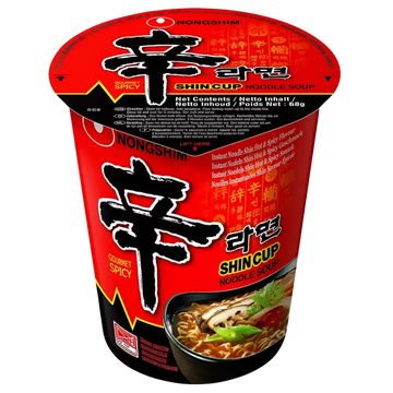 Kjøp Shin Cup Noodle - Nongshim, 68g - Fodda.no Asiatisk Nettbutikk - Rask levering i hele Norge