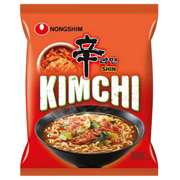 Kjøp Shin Kimchi Ramyun - Nongshim, 120g - Fodda.no Asiatisk Nettbutikk - Rask levering i hele Norge