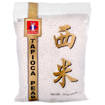Kjøp Small Tapioca Pearl - Three Deer Brand, 400g - Fodda.no Asiatisk Nettbutikk - Rask levering i hele Norge