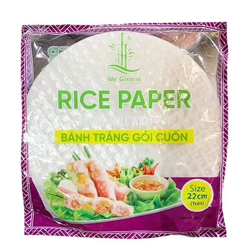 Kjøp Spring Roll Wrapper - We Greens, 375g - Fodda.no Asiatisk Nettbutikk - Rask levering i hele Norge