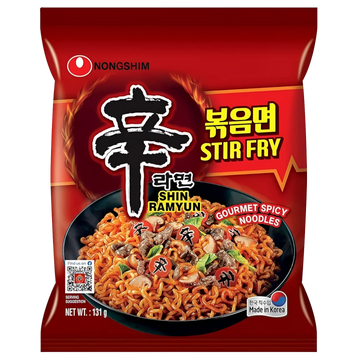 Kjøp Stir fry shin ramyun - Nongshim, 131g - Fodda.no Asiatisk Nettbutikk - Rask levering i hele Norge