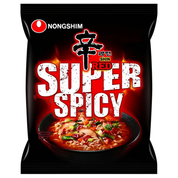 Kjøp Super Spicy - Nongshim, 120g - Fodda.no Asiatisk Nettbutikk - Rask levering i hele Norge