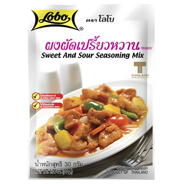 Kjøp Sweet and Sour Seasoning Mix - Lobo, 30g - Fodda.no Asiatisk Nettbutikk - Rask levering i hele Norge