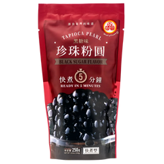 Kjøp Tapioca Pearl Black Sugar Flavor - WuFuYuan, 250g - Fodda.no Asiatisk Nettbutikk - Rask levering i hele Norge
