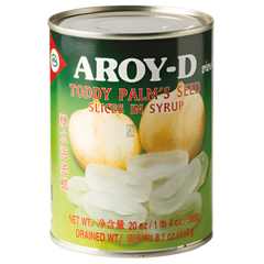 Kjøp Toddy Plam’s Seed Slices In Syrup - Aroy-D, 565g - Fodda.no Asiatisk Nettbutikk - Rask levering i hele Norge